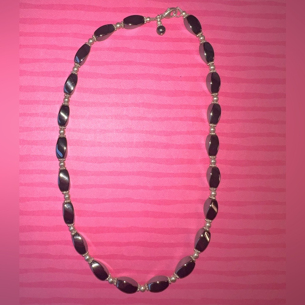 Hematite Stone Necklace